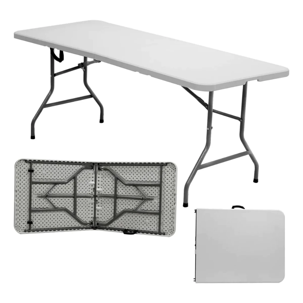 Mesa Dobrável Portátil Multiuso em Alumínio